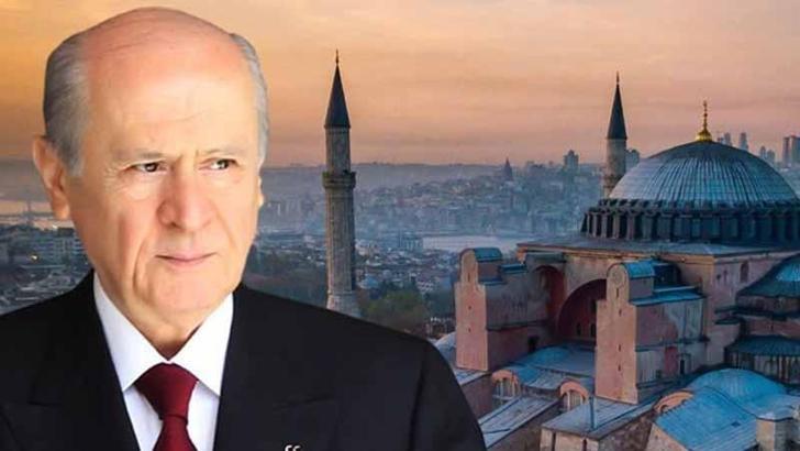 Bahçeli'den 'Ayasofya' mesajı
