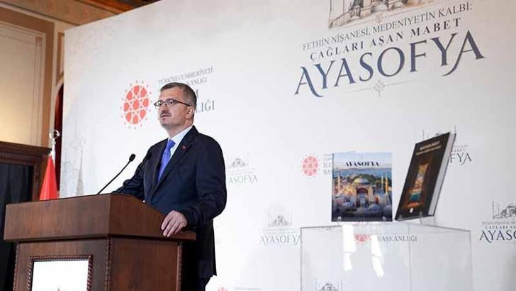 İletişim Başkanı Duran: Ayasofya’nın kubbeleri yeniden tekbirlerle ve Kur’an tilavetleriyle yankılandı