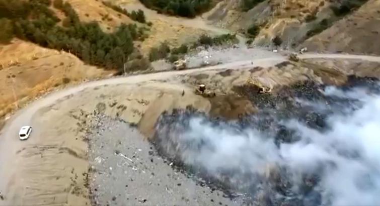 Amasya'da katı atık tesisine ceza