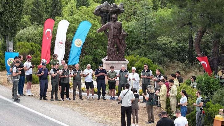 Çanakkale'de orman yangınında şehit olan bölge müdürü törenle anıldı