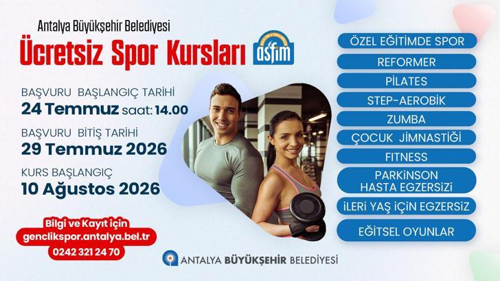 ASFİM'de yeni sezon kayıtları başladı