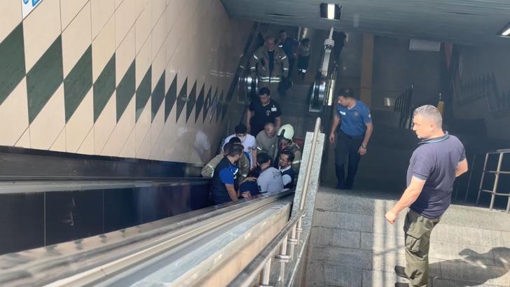 Şişli’de görme engelli kişi metro raylarına düştü; itfaiye kurtardı