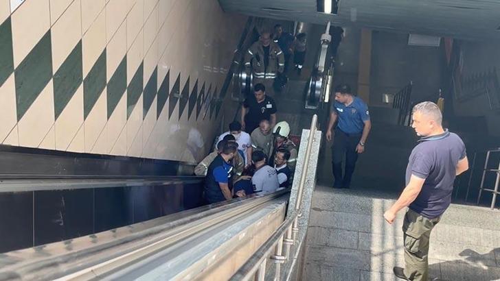 Şişli’de görme engelli kişi metro raylarına düştü; itfaiye kurtardı