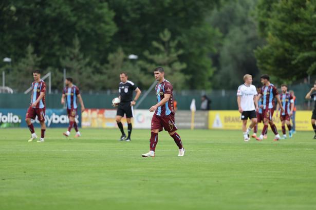 Trabzonspor hazırlık maçında Eintracht Frankfurt'a 3-0 mağlup oldu