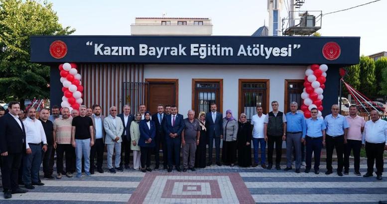 Gürsu Kazım Bayrak Parkı ve Eğitim Atölyesi törenle hizmete açıldı