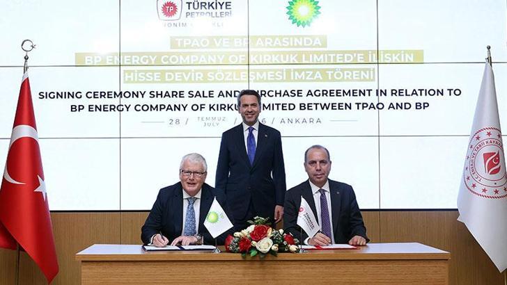 TPAO, BP'nin Kerkük merkezli şirketinin yüzde 15 hissesini satın aldı