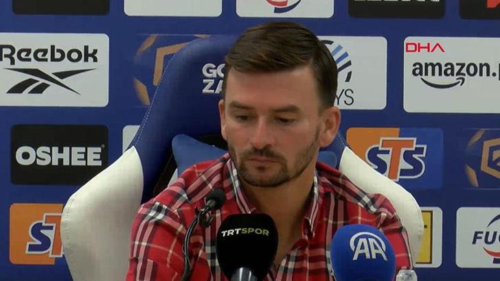 Michal Gasparik: Çok gururluyum, çocuklar iyi bir maç oynadılar