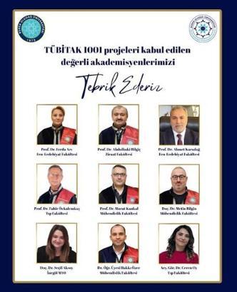 BUÜ, 9 projesine TÜBİTAK’dan destek almaya hak kazandı