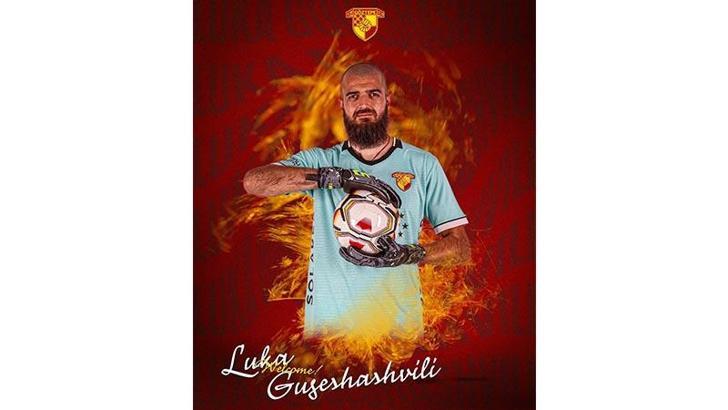 Göztepe kaleci Luka Gugeshashvili'yi resmen bitirdi