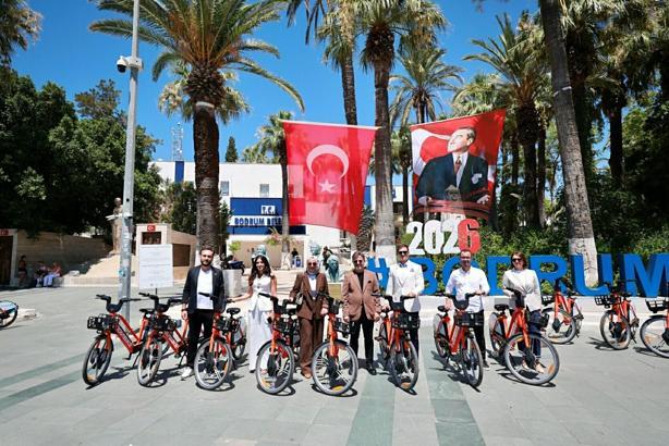 Bodrum'da Elektrikli Bisiklet Paylaşım Sistemi için imzalar atıldı