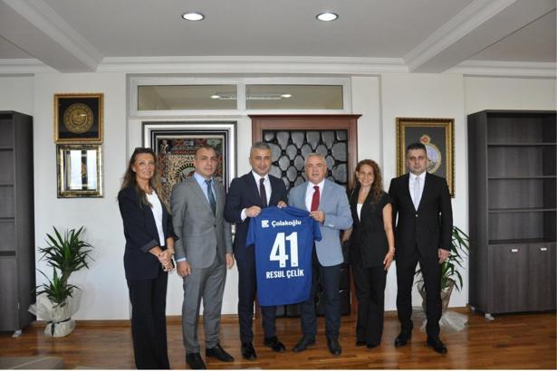 Çolakoğlu Metalurji Spor Kulübü’nden Dilovası’nda spor kültürü için iş birliği ziyaretleri