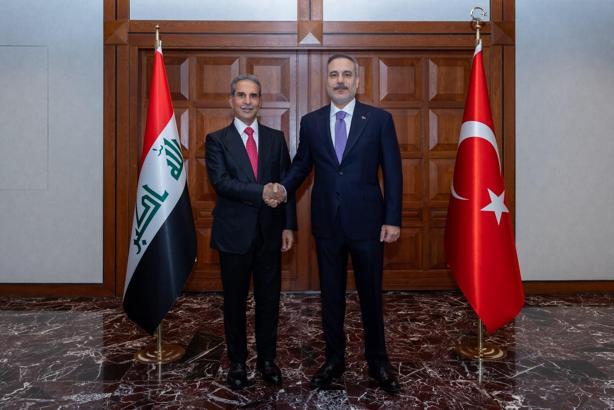 Bakan Fidan, Irak Yüksek Yargı Konseyi Başkanı Zeydan ile görüştü