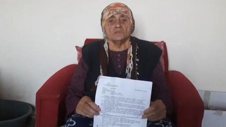 Valilikten oğlu tarafından icra yoluyla evden çıkarılmak istenen yaşlı kadına ilişkin açıklama