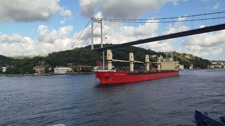 İstanbul Boğazı'nda gemi arızası: trafik çift yönlü askıya alındı