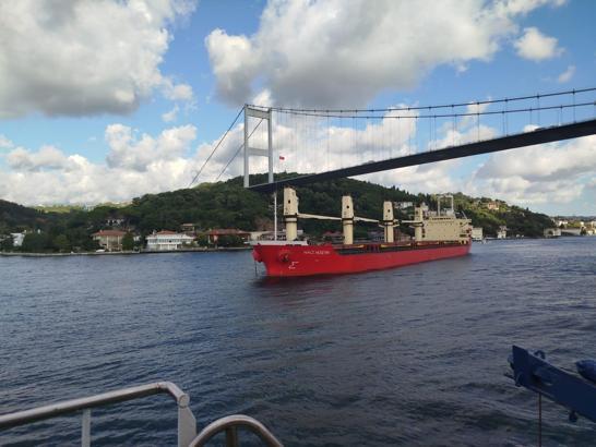 İstanbul Boğazı gemi trafiği geçici askıya alındı