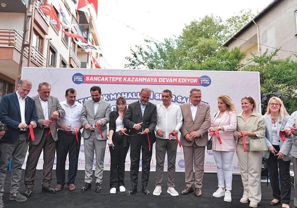 Sancaktepe'de Atatürk Mahallesi Spor Salonu hizmete açıldı