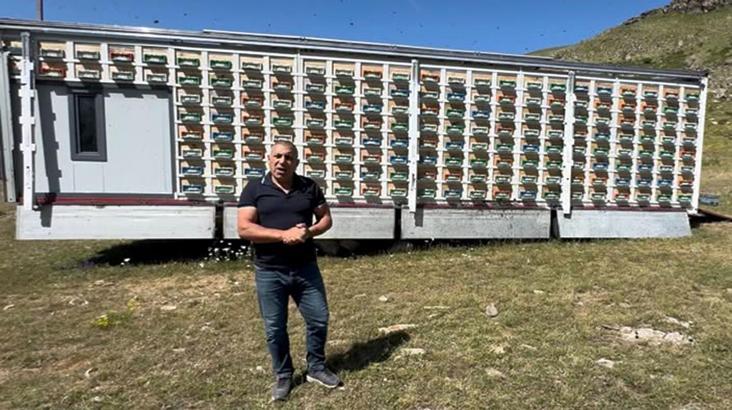 TIR dorsesini 'mobil bal üretim' tesisine dönüştürdü / Ek fotoğraflar