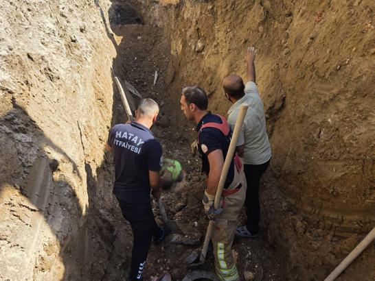 Altyapı çalışmasında göçük altında kalan işçi öldü