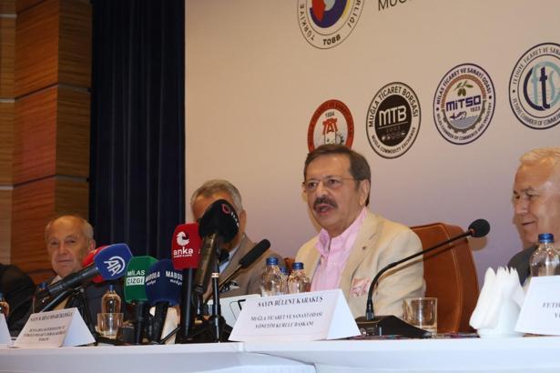 TOBB Başkanı Hisarcıklıoğlu: Sırt sırta, gönül gönüle zor günleri aşacağız