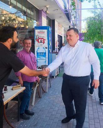 Kaymakam Yılmazer’den jandarma ve esnafa ziyaret