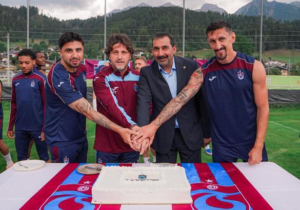 Trabzonspor'un 59'uncu kuruluş yılı Avusturya kampında kutlandı