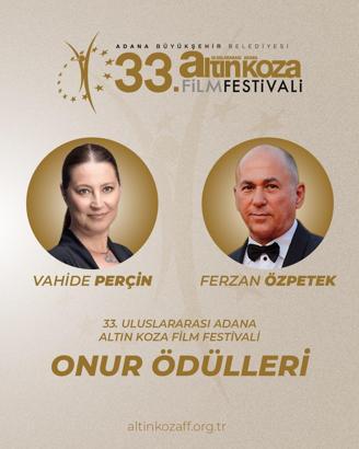 Altın Koza’dan Ferzan Özpetek ve Vahide Perçin’e onur ödülü