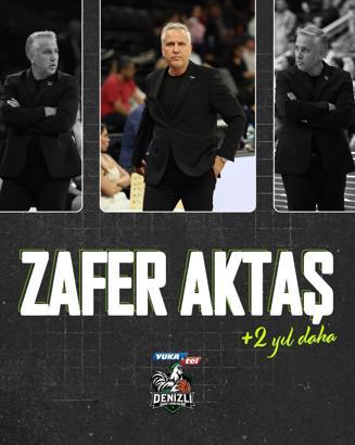 Yukatel Denizli Basket’te ilk imza Zafer Aktaş’a