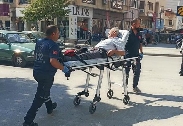 Bankada fenalaşıp hastanelik oldu