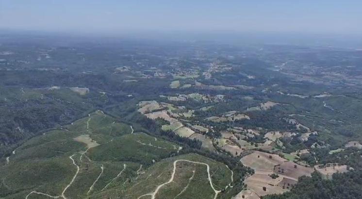 Kadirli'de dron destekli orman yangını gözetimi