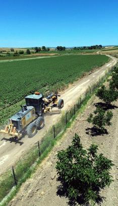 Tekirdağ'da 286 mahallede tarla yollarının bakımı yapıldı