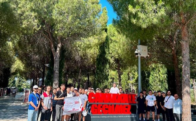 Niğdeli gençler Çanakkale’de tarihin izinde