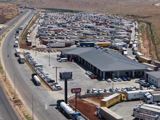 Cilvegözü TIR parkı hizmete açıldı