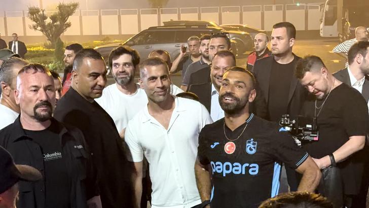 Trabzon’da Salah’a coşkulu karşılama / Ek Fotoğraflar