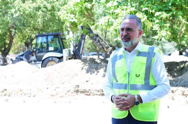 Kestel Belediye Başkanı Erol, Aile Parkı’ndaki çalışmaları inceledi