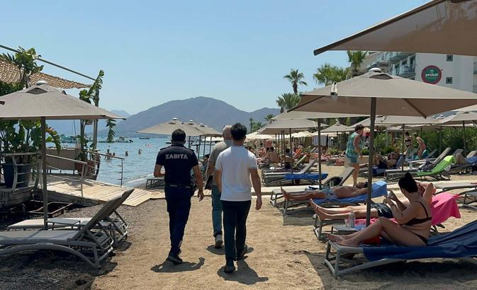 Marmaris'te kıyı kullanımına yönelik denetim