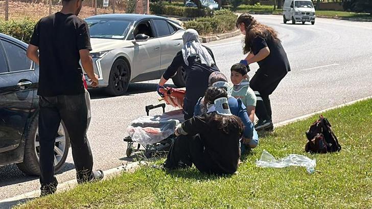 Kaza ihbarına giden polis aracına otomobil çarptı: 1’i polis, 1’i bekçi 6 yaralı