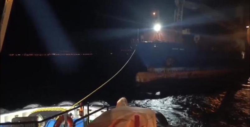 Çanakkale Boğazı’nda gemi arızası