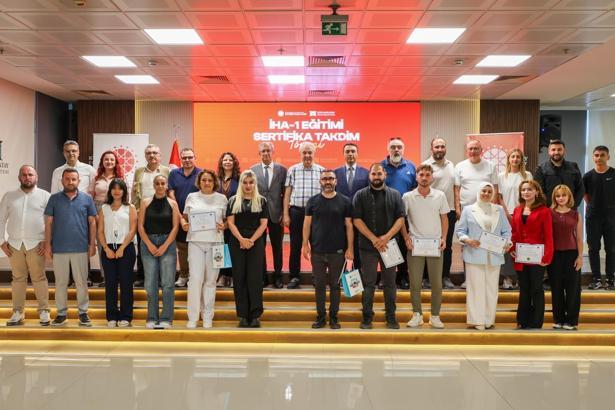 Konya’da medya çalışanlarına yönelik, İHA-1 Eğitimi tamamlandı
