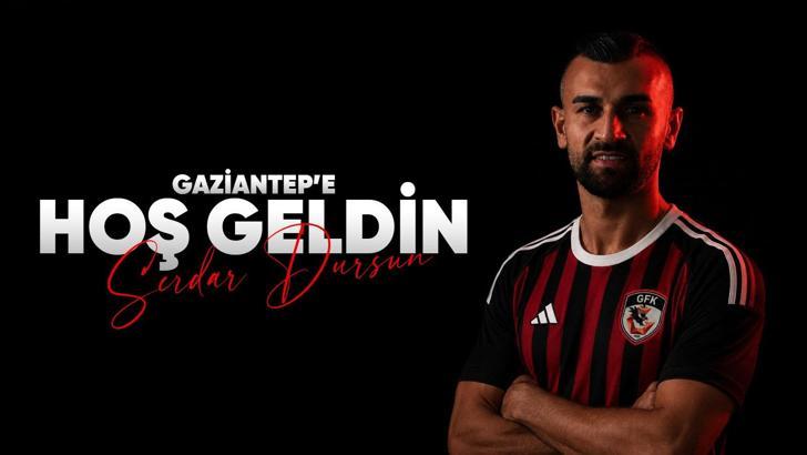 Gaziantep FK, Serdar Dursun'u kadrosuna kattı