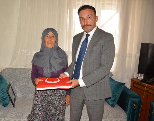 Başsavcıdan şehit annesine ziyaret