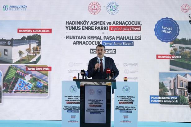 Bakan Tekin: Kim eğitim kurumu yapmak istiyorsa anayasal olarak bizimle birlikte çalışmak zorundadır