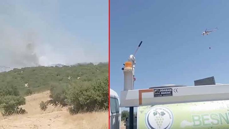 Adıyaman'da orman yangını