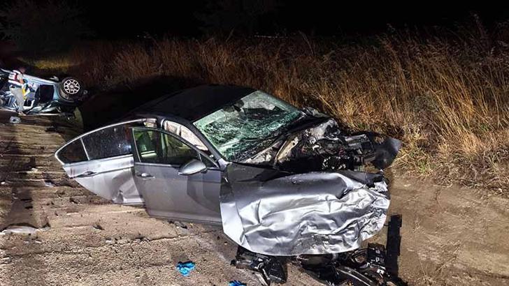 Edirne’de 2 otomobil kavşakta çarpıştı: 9 ağır yaralı