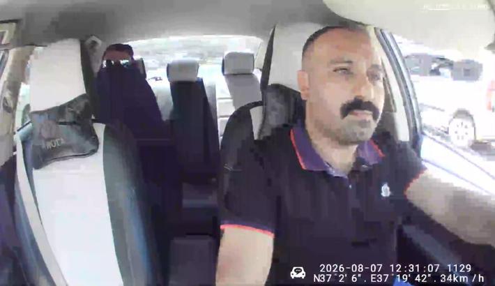 Çarşaf giyip husumetlisini vuran şüpheli, takside yakalandı