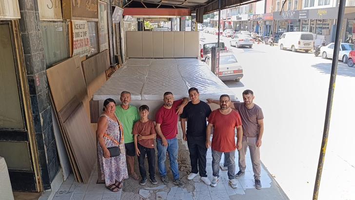 İnegöllü mobilya ustası, Almanya’daki fuar için 6 metrelik yatak üretti