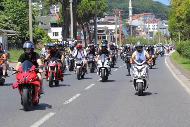 Fatsa’da 5 bin motosiklet tutkunu festivalde buluştu