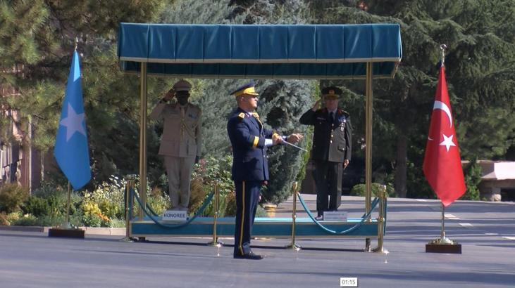 Bakan Güler, Somali Genelkurmay Başkanı Tuğgeneral Mohamud’u kabul etti (2)