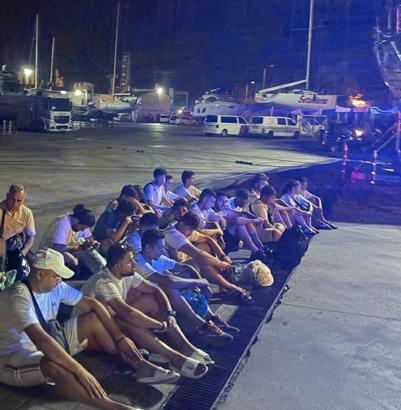Muğla'da 25 kaçak göçmen yakalandı