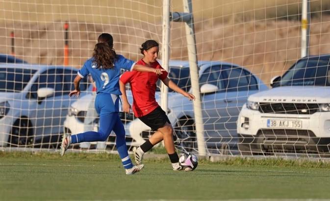 Kayseri Kadın FK, hazırlık maçında Al Hilal kadın takımına mağlup oldu