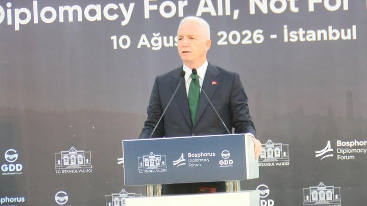 Vali Gül, Bosphorus Diplomasi Forumu'nun gala yemeğine katıldı